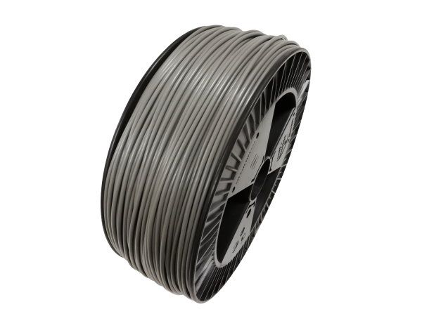 Plastic welding rod PE-HD 4mm round Gray RAL7005 2400g coil HDPE | az-reptec